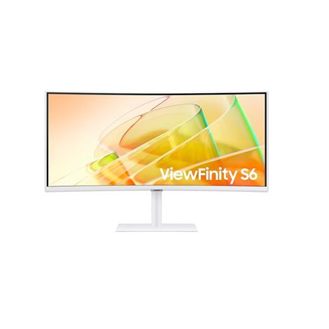Samsung ViewFinity S6 S65TC | 34 cala | VA | 3440 x 1440 pikseli | 21:9 | 5 ms | 350 cd/m² | 100 Hz Monitor